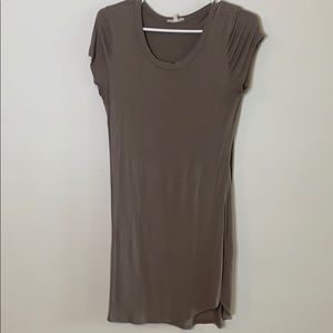 Lightweight brown mini dress
